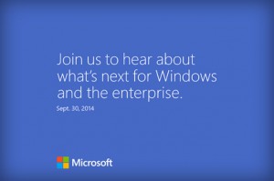 Microsoft announces 'Windows 9' event in San Francisco on September 30th