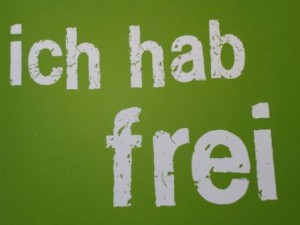 die Feiertage gehen weiter