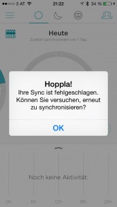 keine Bewegung heute