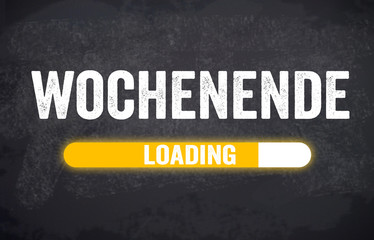 Wochenende voraus