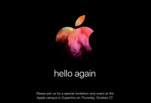 Apple Oktober Event
