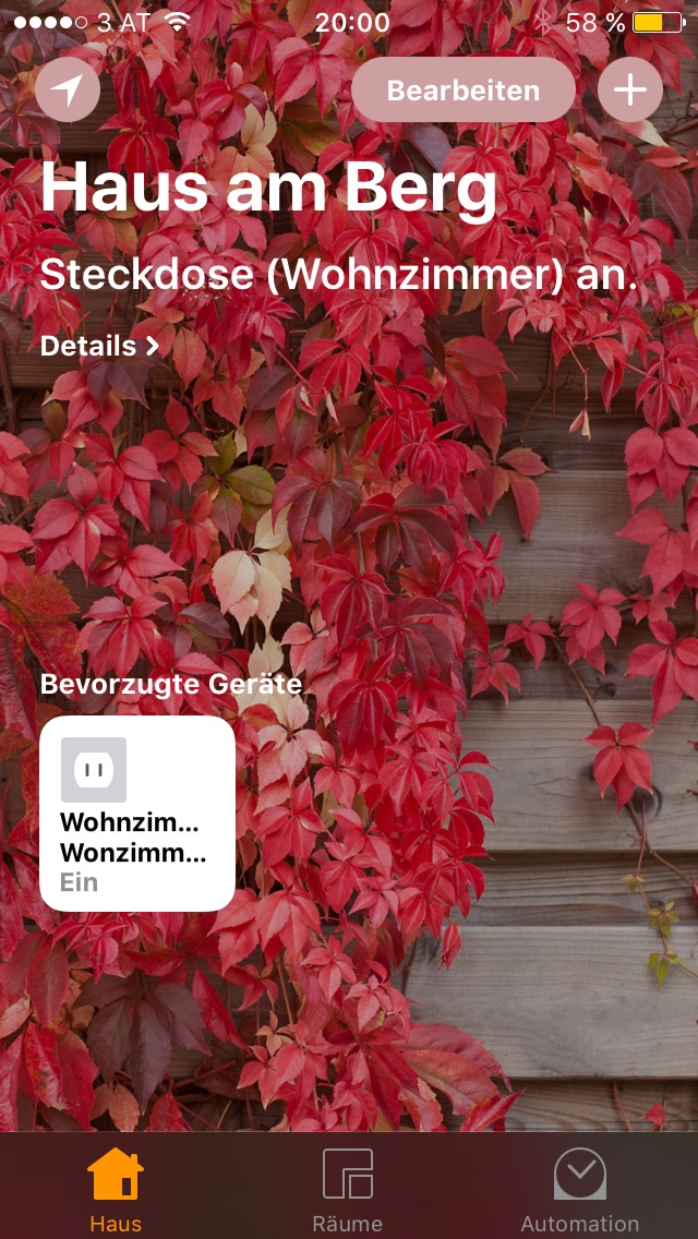 Homekit am Berg